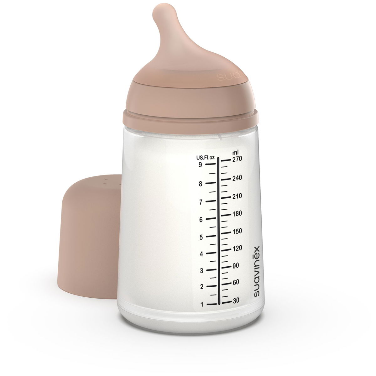 Product Image for Suavinex Zero Zero Anti Colic Vial beige 270ml Model average flow