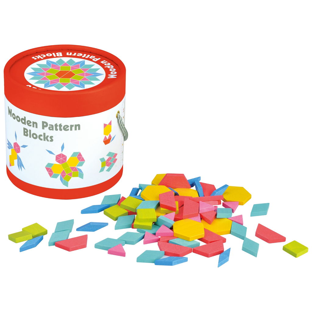 Spielba Mosaic Wooden Building Blocks 250 Pezzi