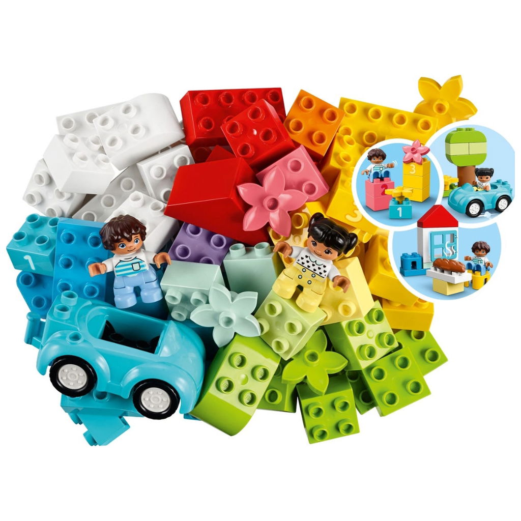 Scatola di mattoncini Lego Duplo: creatività e divertimento per i