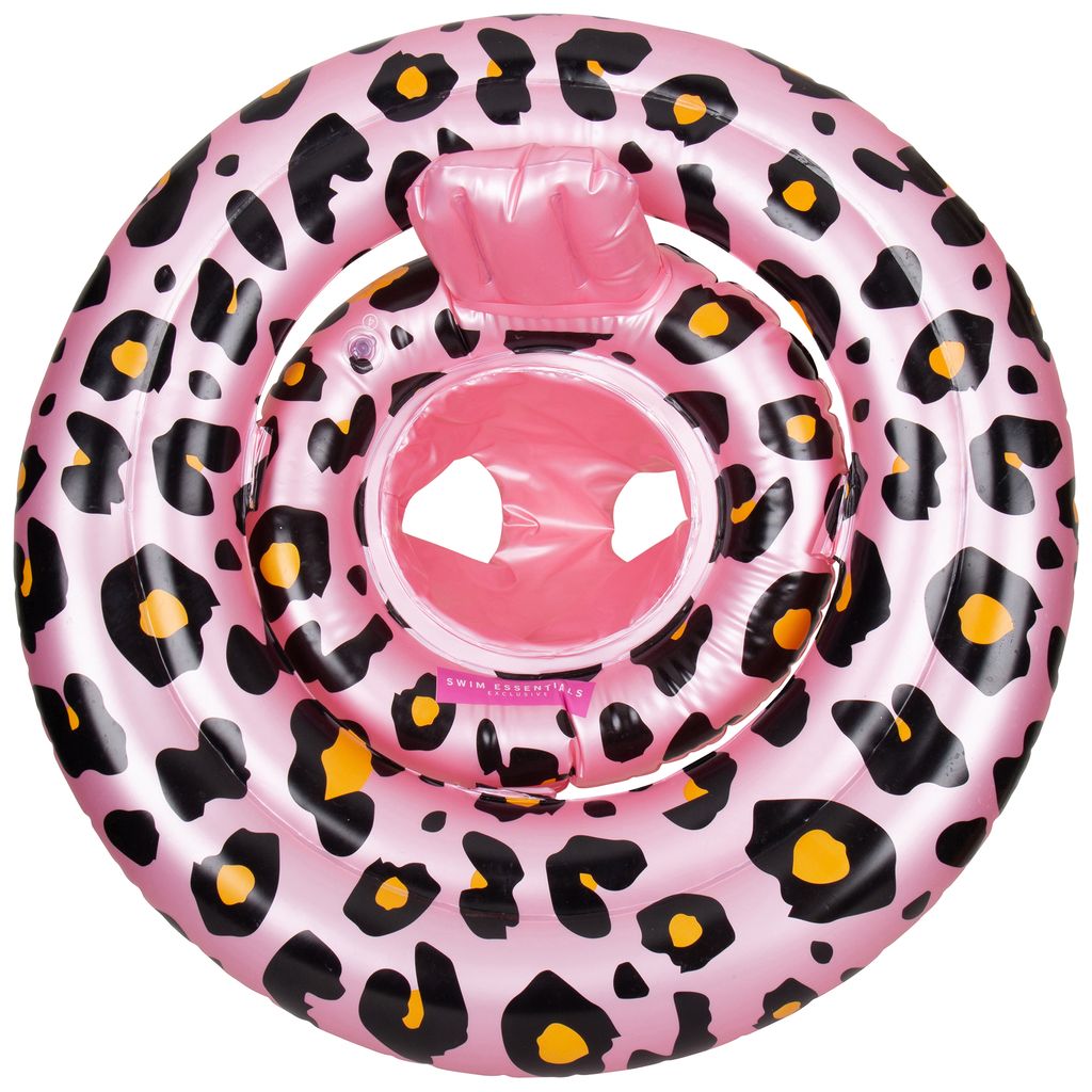 Product Image for Swim Essentials Swim Seat Model rose gold leopard