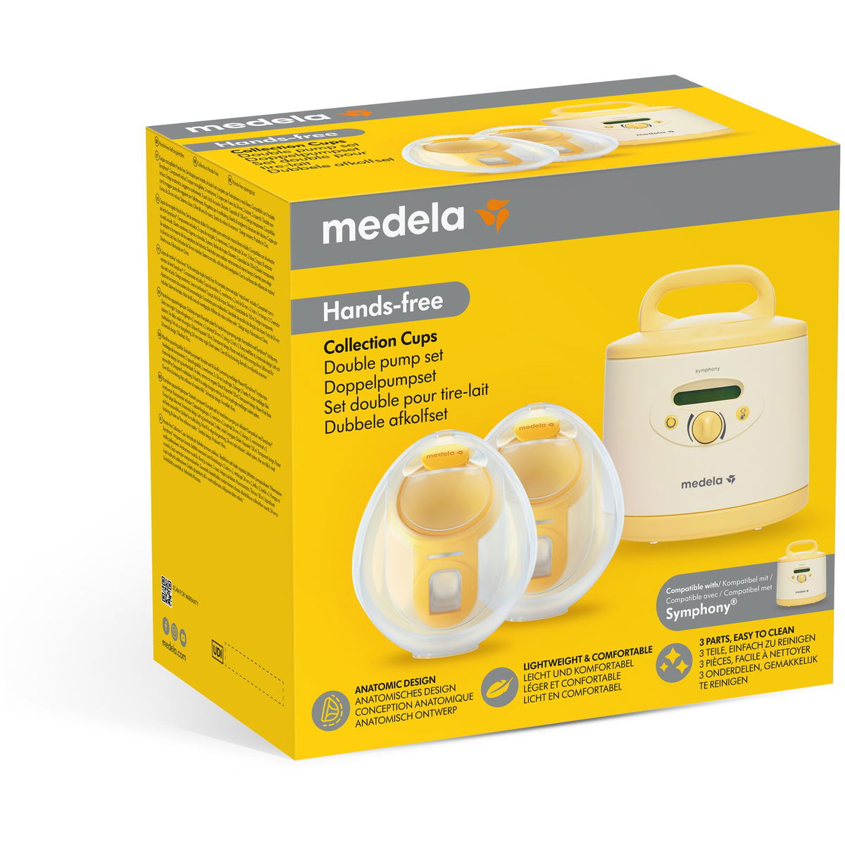 Product Image for Medela Hands-free Double Pump Set for Symphony including 24 mm breast shields