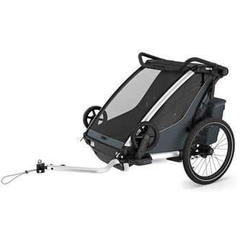 Pince Fixation Thule Coaster – Collier Pour Remorque Vélo – Gris Unisexe