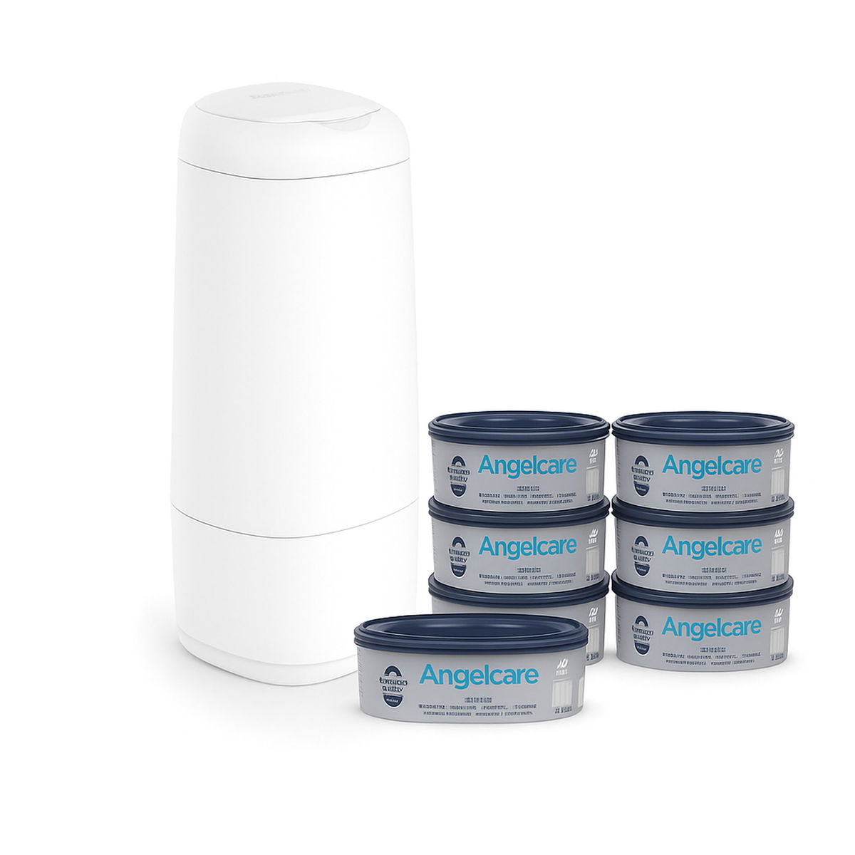 Product Image for Angelcare Diaper Pail Dress Up XL Package size 7 piece