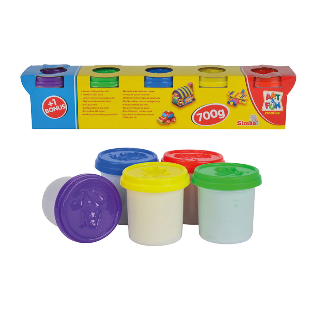 Product Image for Simba Soft clay 4+1 age from 3 y