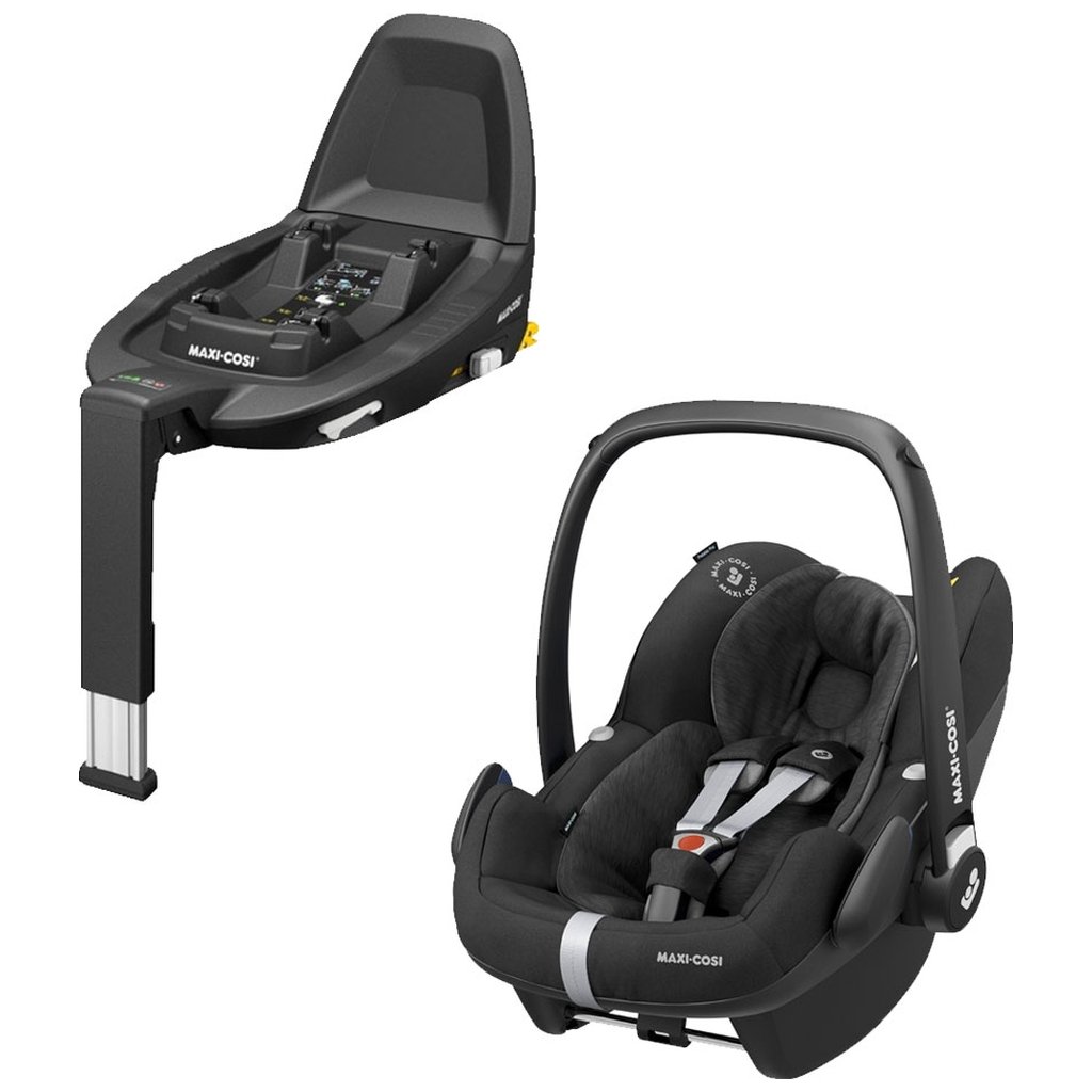 Maxi Cosi Pebble Pro with FamilyFix3 safety for your baby