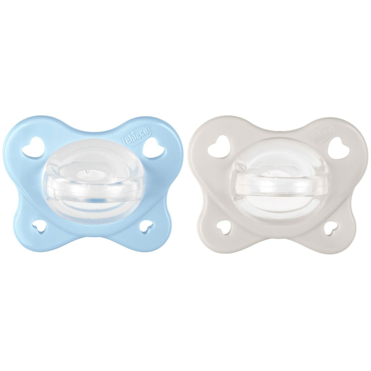 Product Image for Chicco PhysioForma Dual Soft Pacifiers 2 Pack blue Size 2-6m age 2-6 M