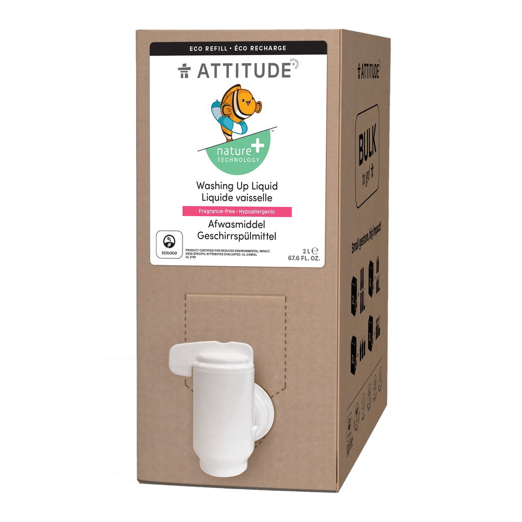 Recharge de liquide vaisselle Attitude Little Ones