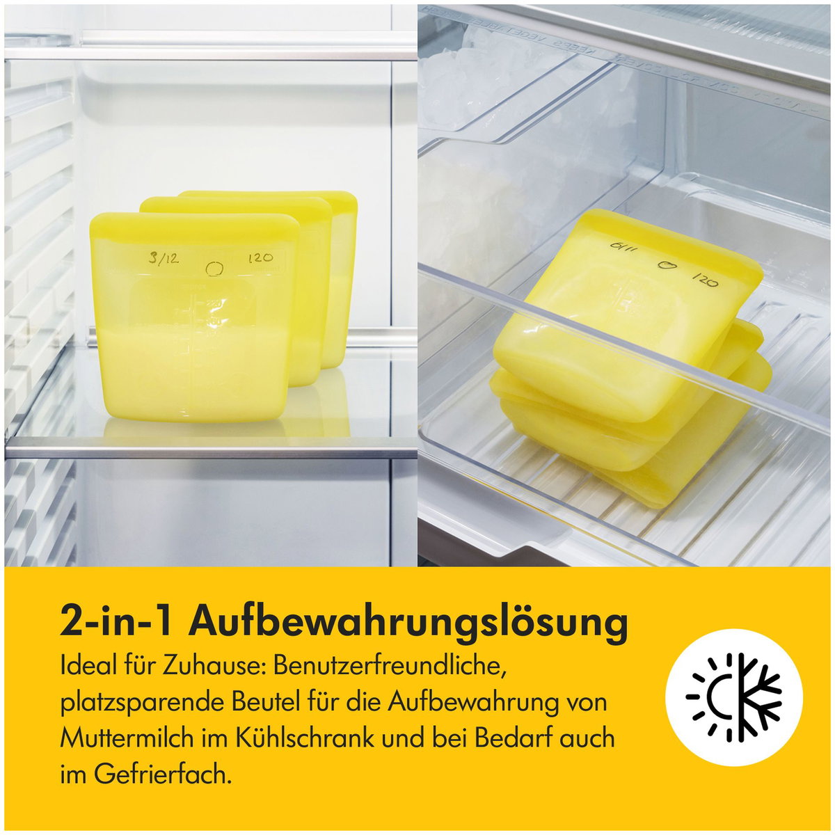 Medela Wiederverwendbare Aufbewahrungsbeutel Silikon kaufen