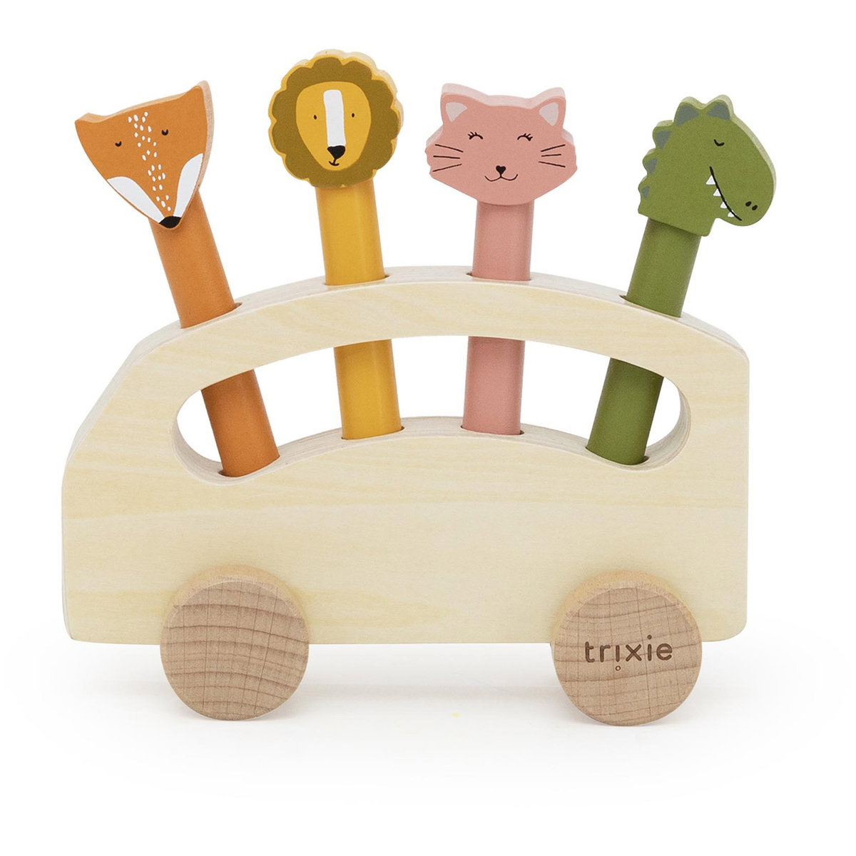 Product Image for trixie Bus animali Pop-up in legno