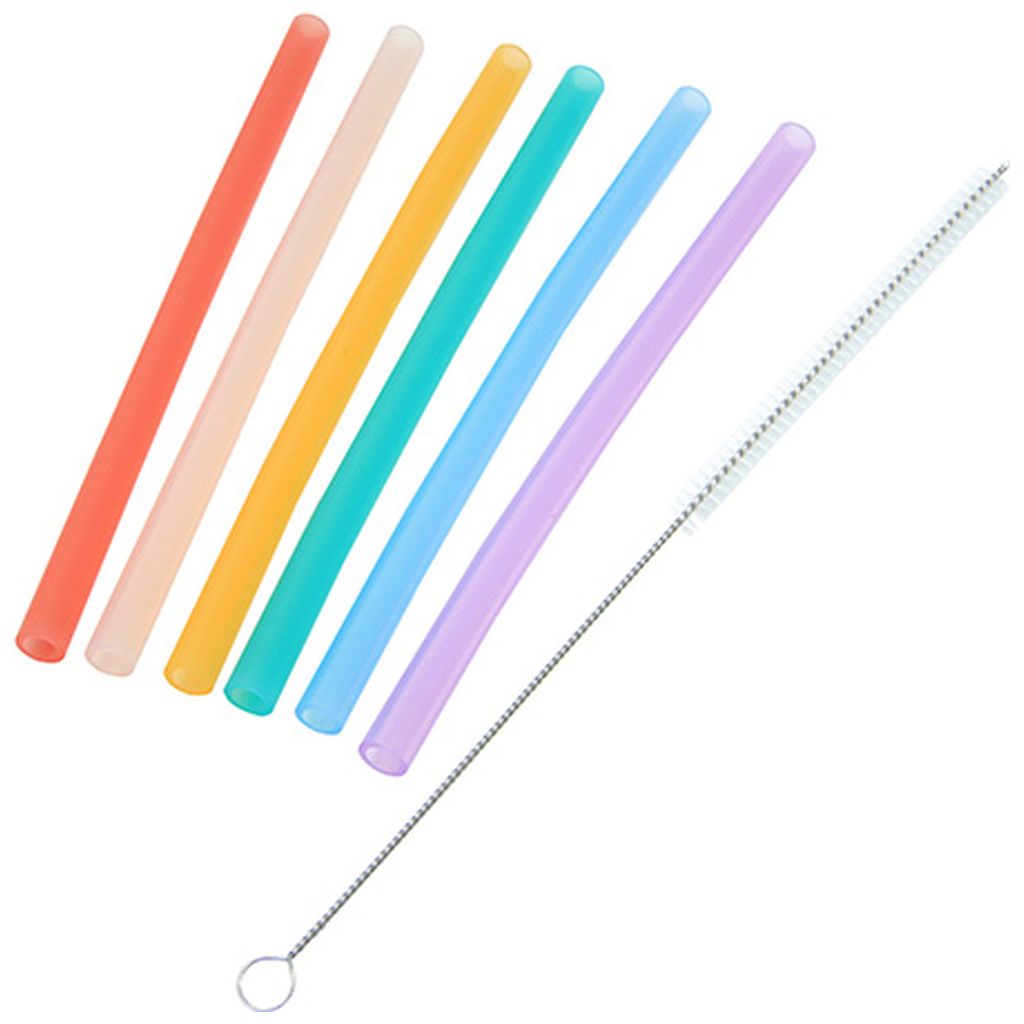 Marcus&amp;Marcus Pailles en silicone avec brosse de nettoyage