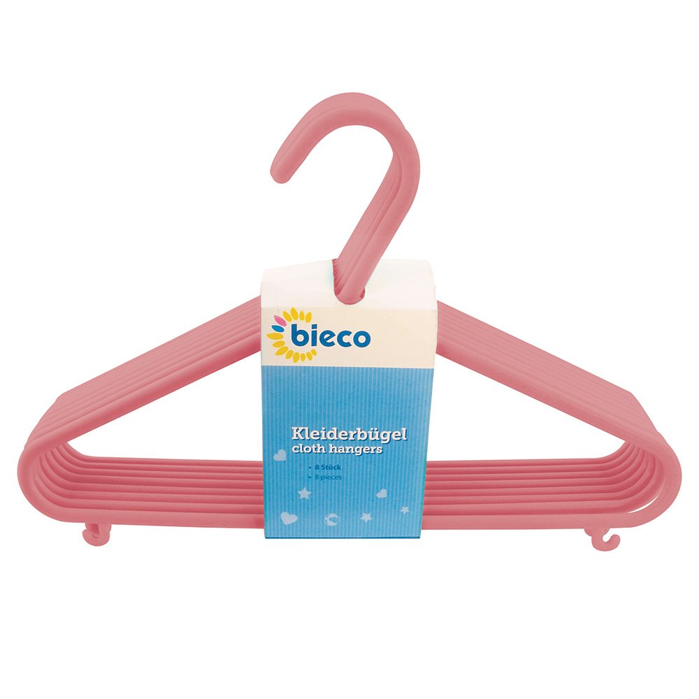 Bieco Coat Hanger pink