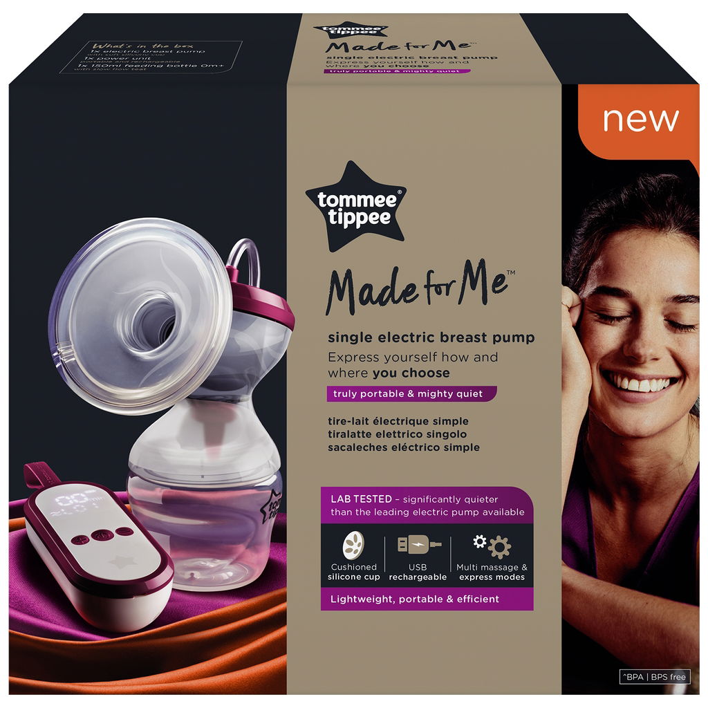 Tommee Tippee Elektrische Milchpumpe Leise, Mobil, Effizient