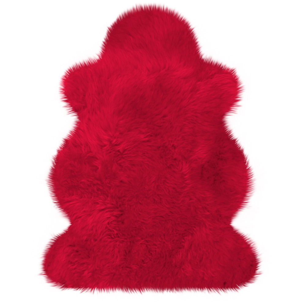 Product Image for Heitmann Felle Wool sheep lambskin red