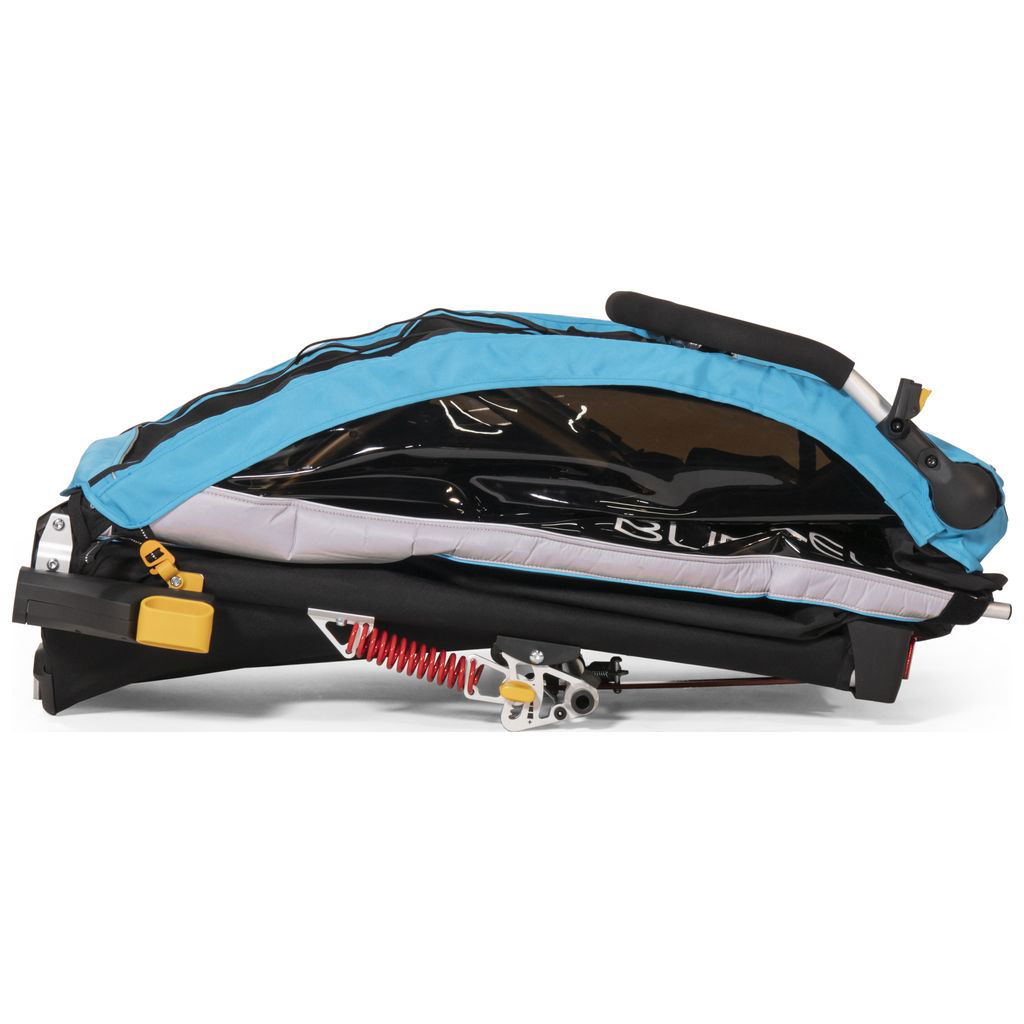 Remorque Vélo Enfant Burley Dlite X - Double Siège - Poussette Incluse - Confort Et Sécurité