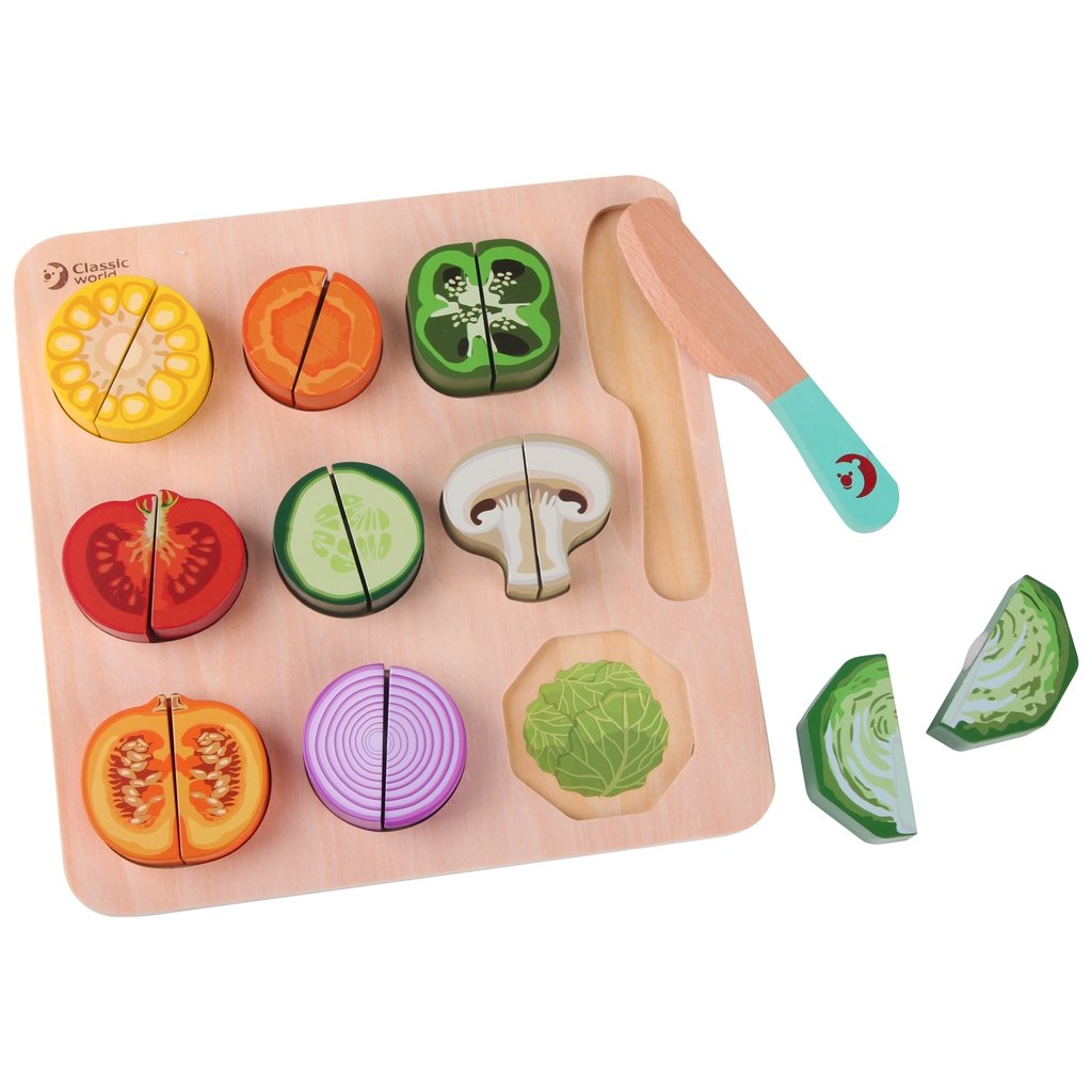 Classic World Cutting Vegetable Puzzle