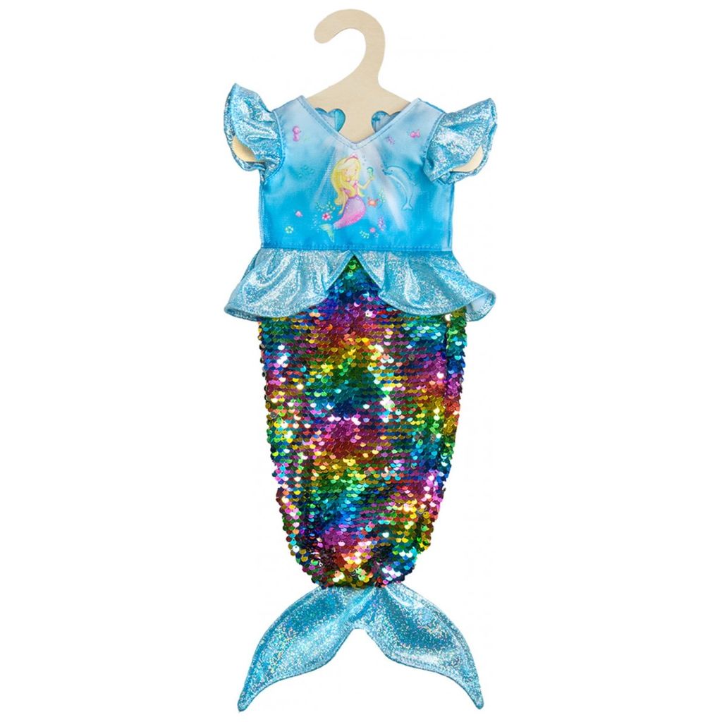 Heless Dolls Outfit Mermaid Ava with Reversible Sequins
