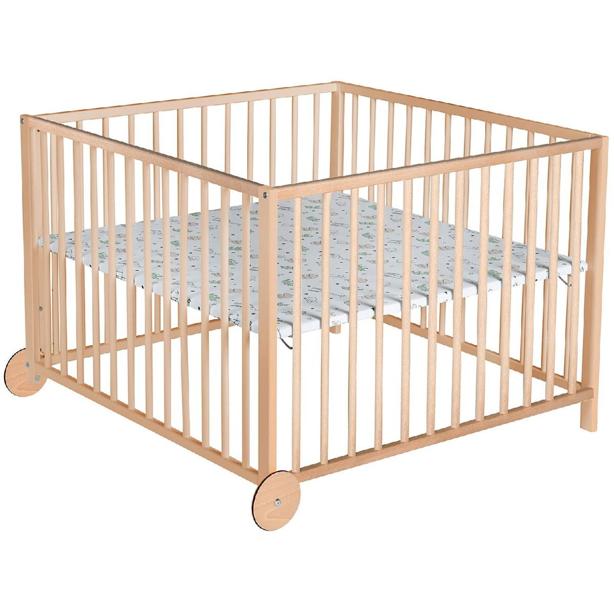 Playpen July 75x100cm Safe playground for babies 4mybaby