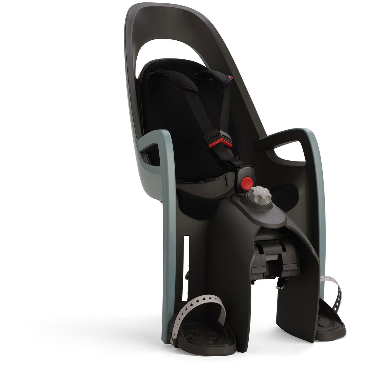 Hamax Caress: Child bike seat with luggage rack mount