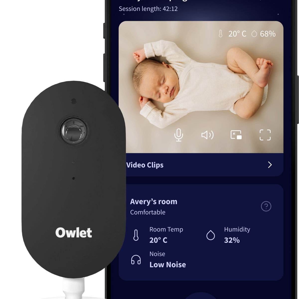Product Image for Owlet Dream Sight Cam white