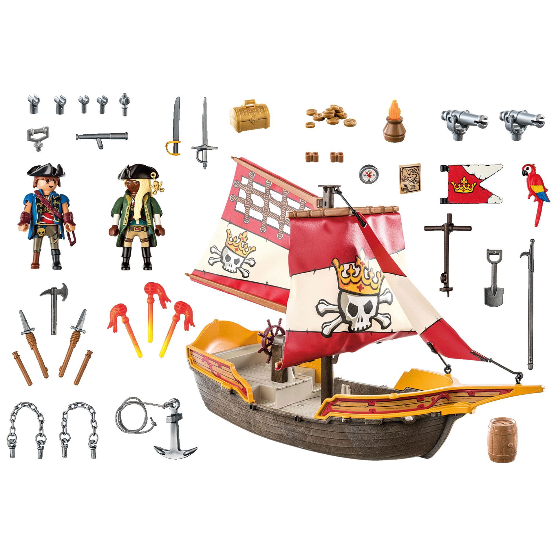 PLAYMOBIL Pirates 71419 Battle against the giant octopus | 4mybaby