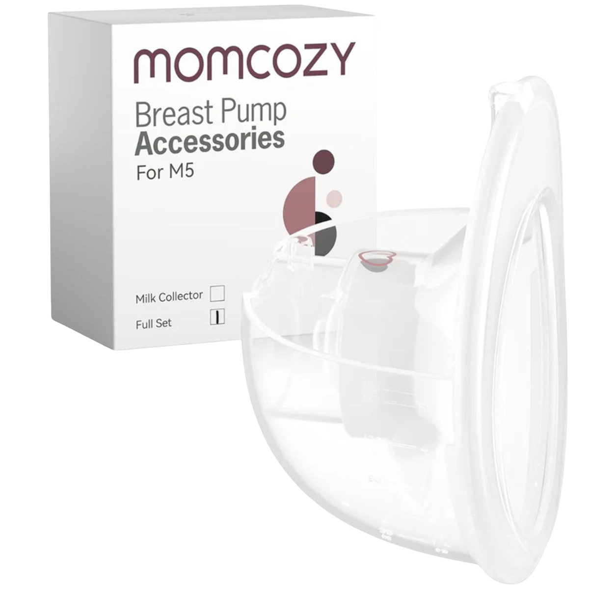 Product Image for Momcozy ensemble collecteur de lait pour tire-lait M5