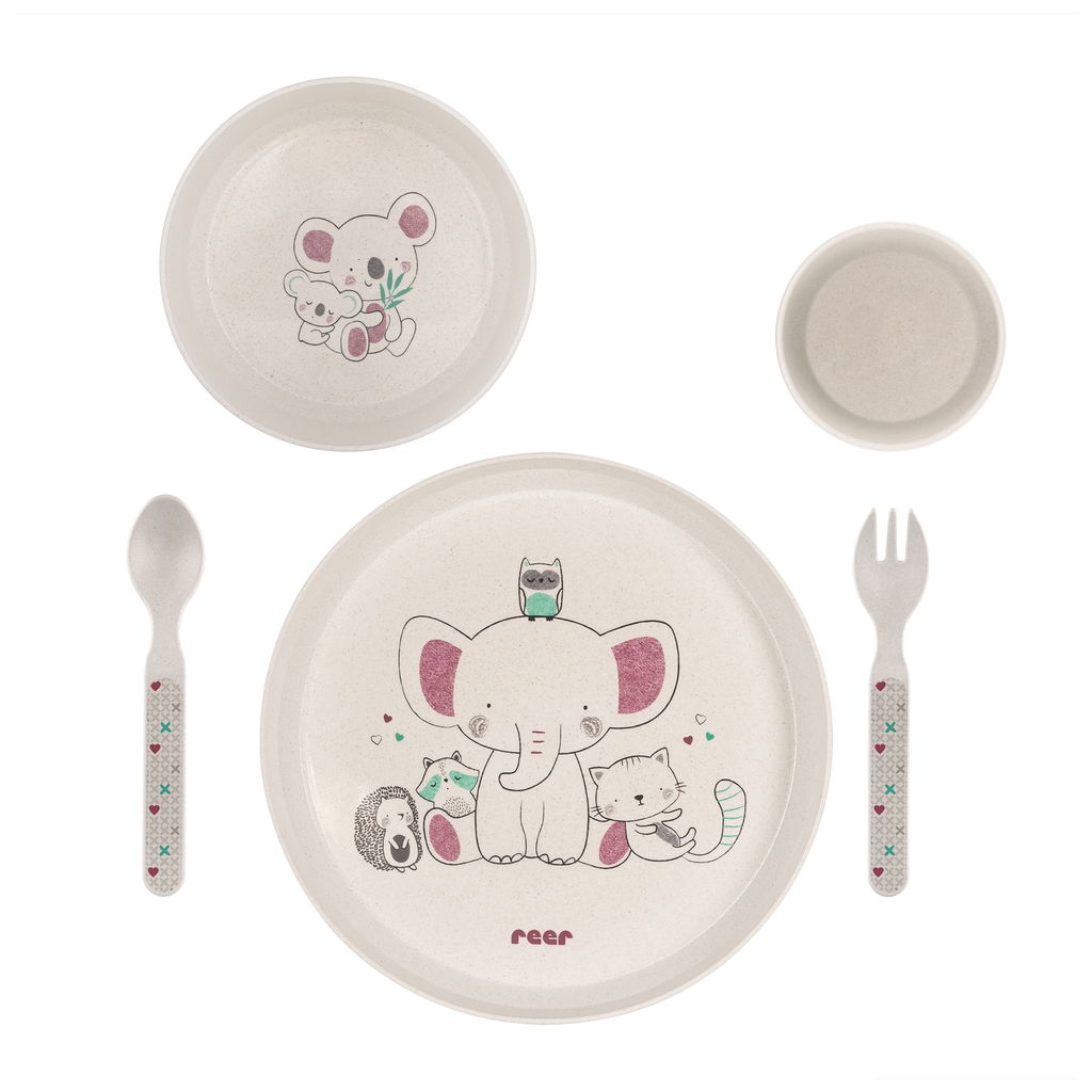 Set Stoviglie Bambini Sterntaler Porcellana - 3 Pezzi Con Elefante E Coniglio - Foto 10