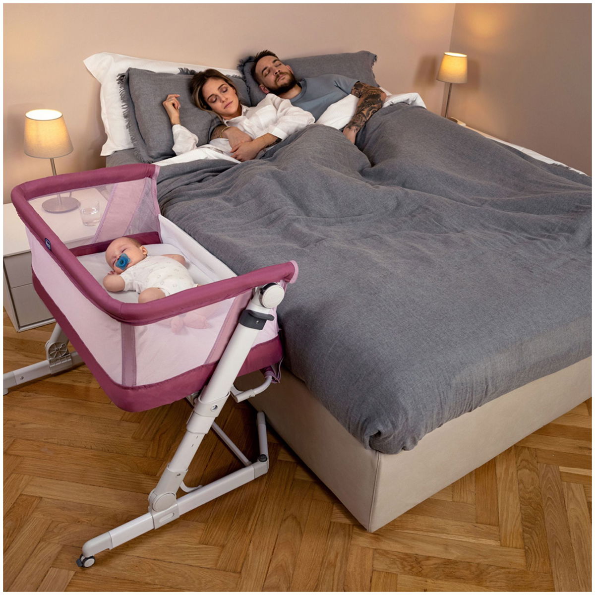 Chicco Next2Me PopUp extra bed Comfortable and safe sleeping for babies