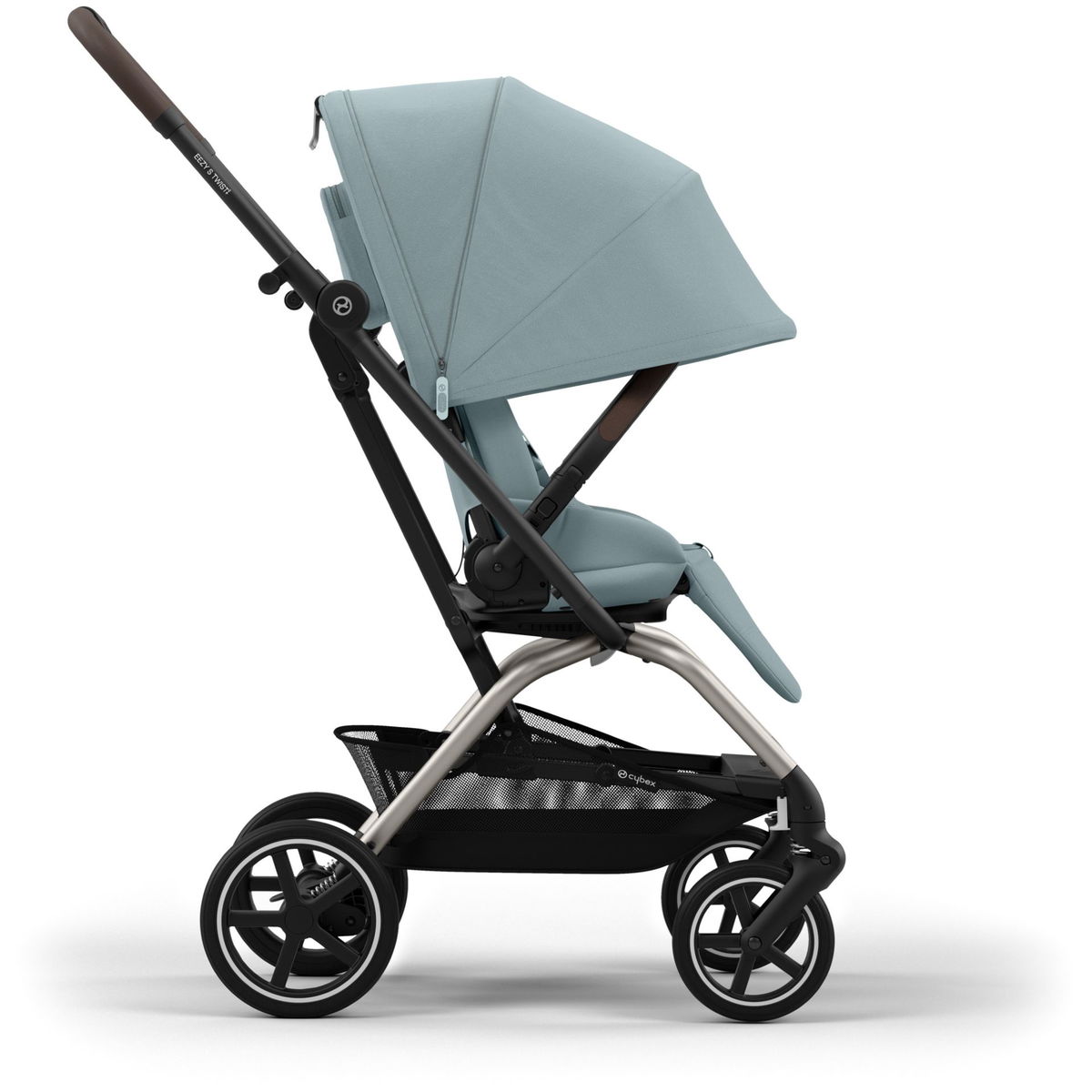 CYBEX Eezy S Twist+ taupe stormy blue light blue - Main Image