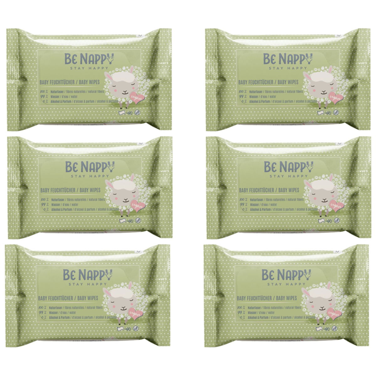 Product Image for BE NAPPY Salviette umidificate