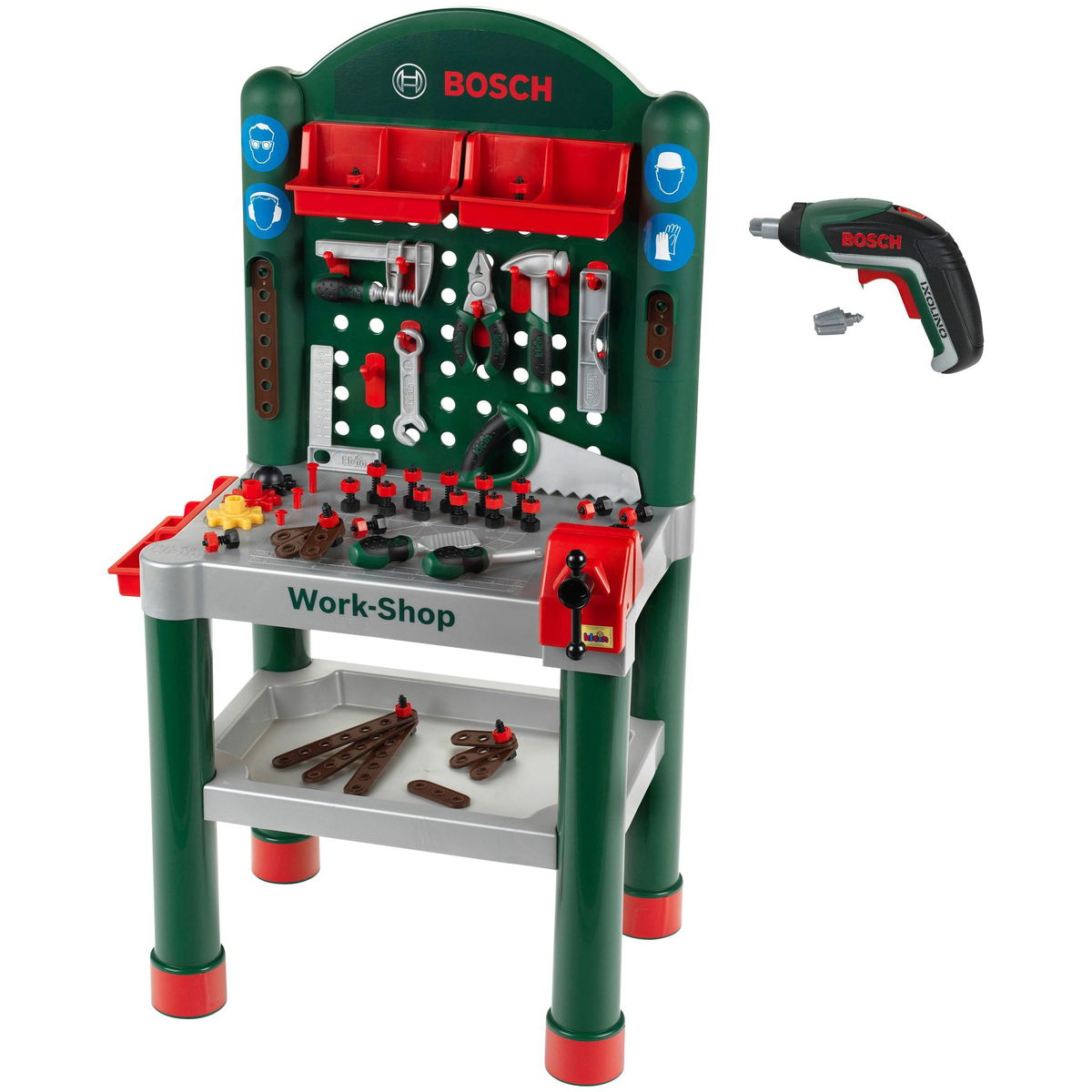 Toys Center Attrezzi Da Lavoro Bimbi Banco Da Lavoro Bosch Con
