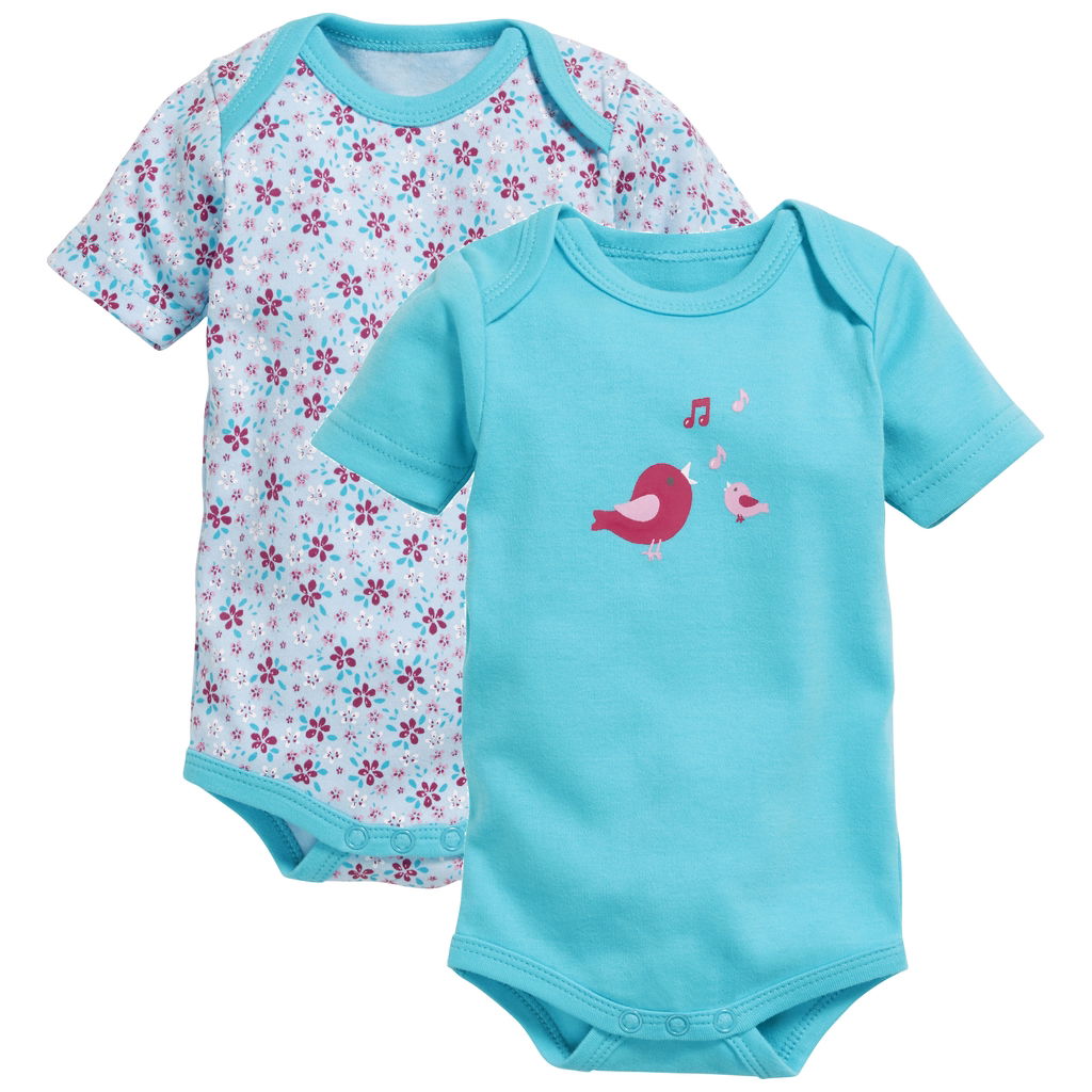 Schnizler Kurzarm Body Flower 2er Pack