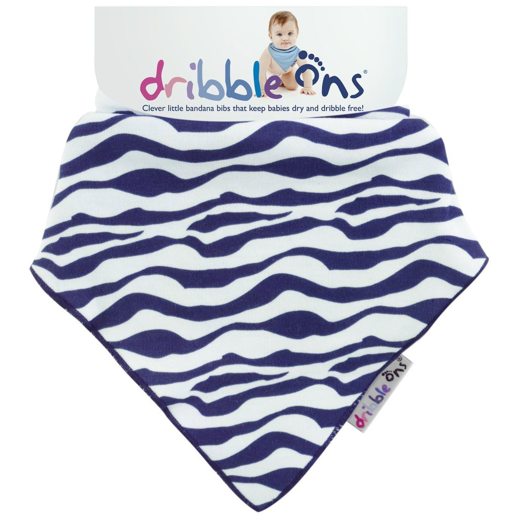 Product Image for Sock Ons dribble ons foulard triangulaire zebra stripe