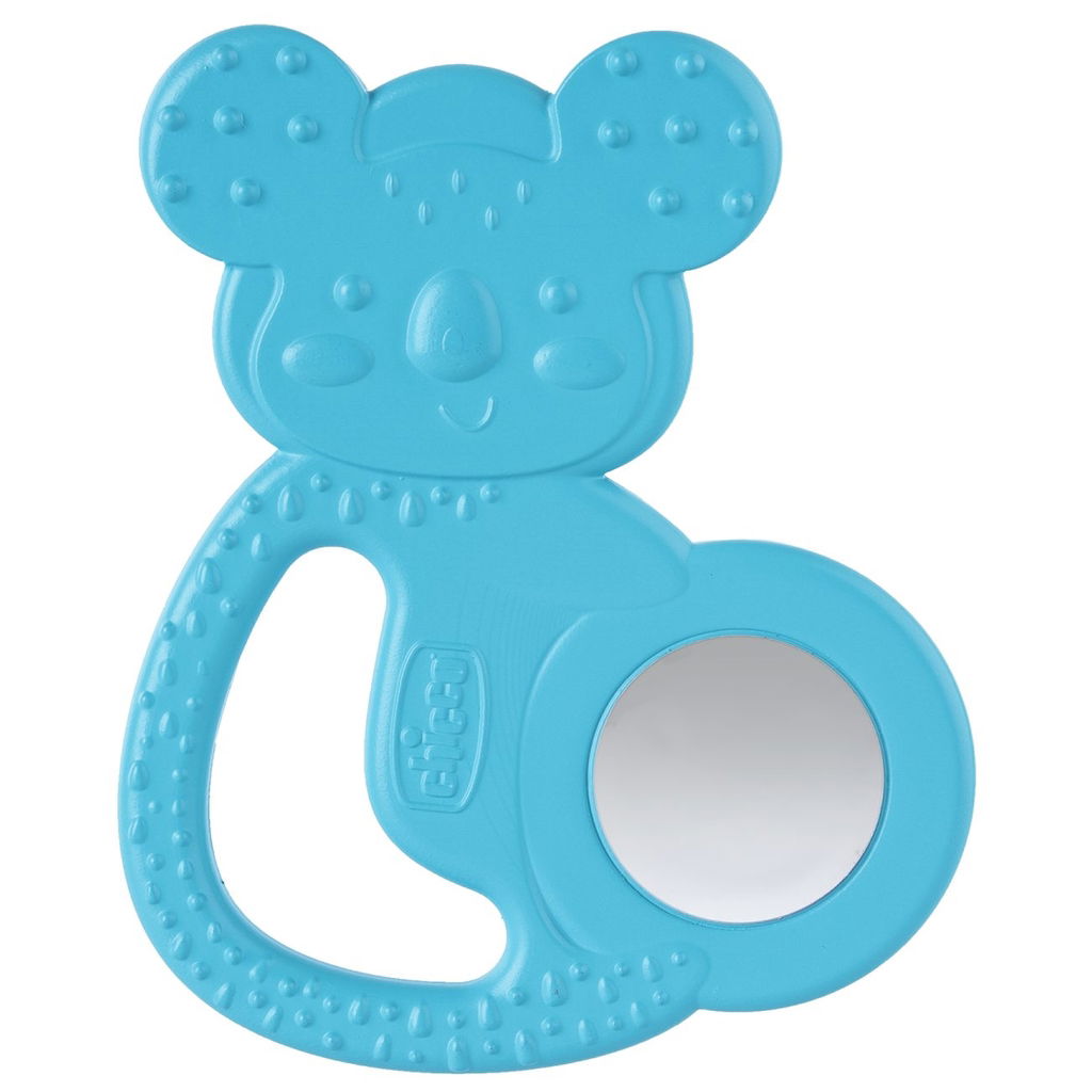 Chicco Cooling Teething Ring with Stainless Steel Heel blue