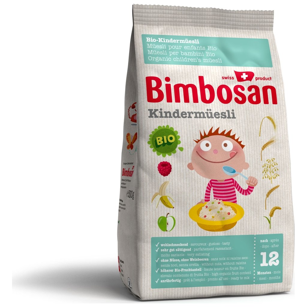 Bimbosan Bio Muesli pour enfants