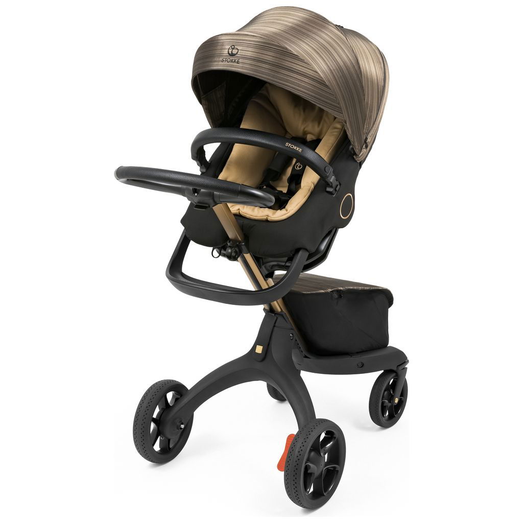 STOKKE Xplory X Combi Stroller Limited Edition Gold Black