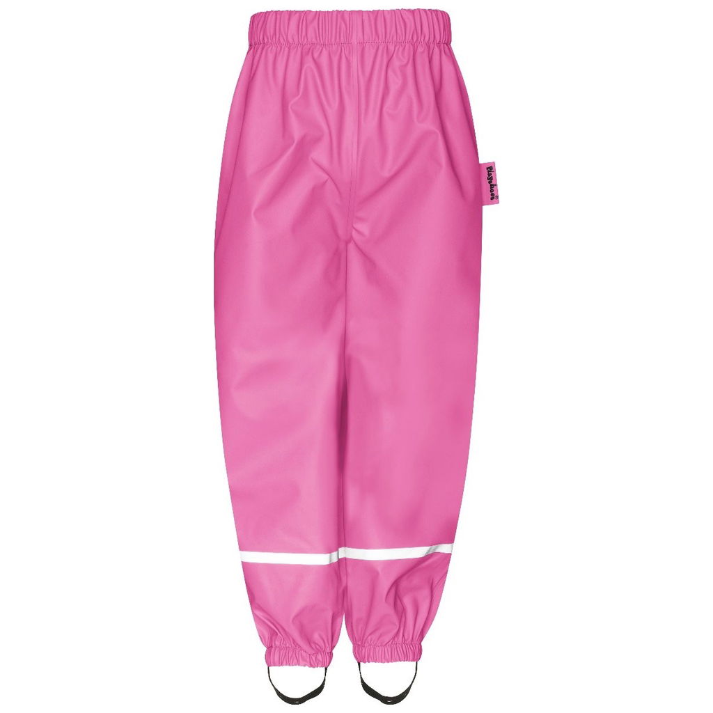 Pantaloni Da Pioggia Per Bambini - Impermeabili E Antivento, Taglia 98 Rosa, Con Strisce Riflettenti - Foto 9