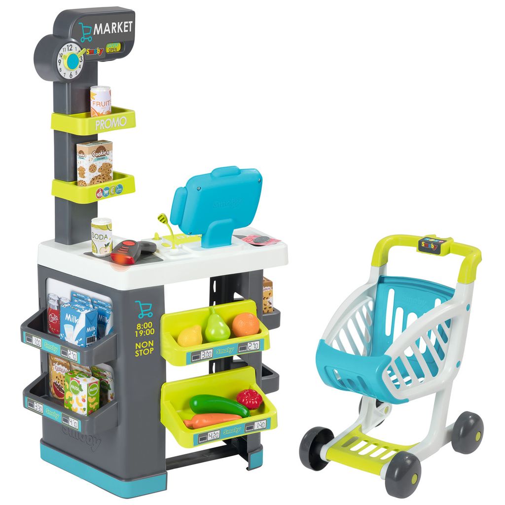 Smoby City-Markt avec chariot