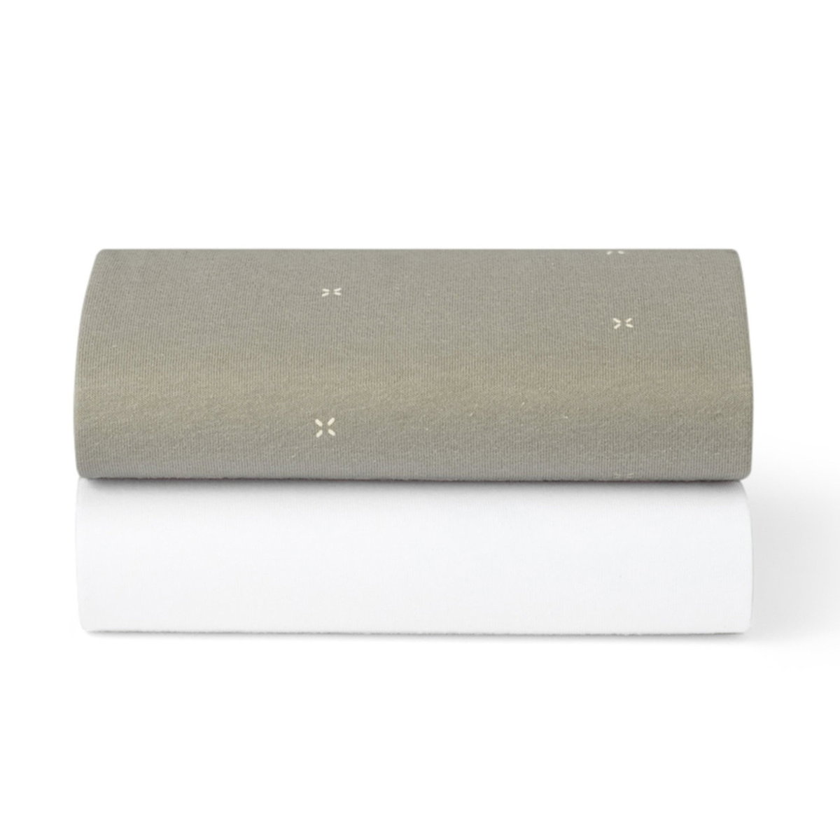 Product Image for Snüz Draps-housses pour couffin lot de 2 sage/cross