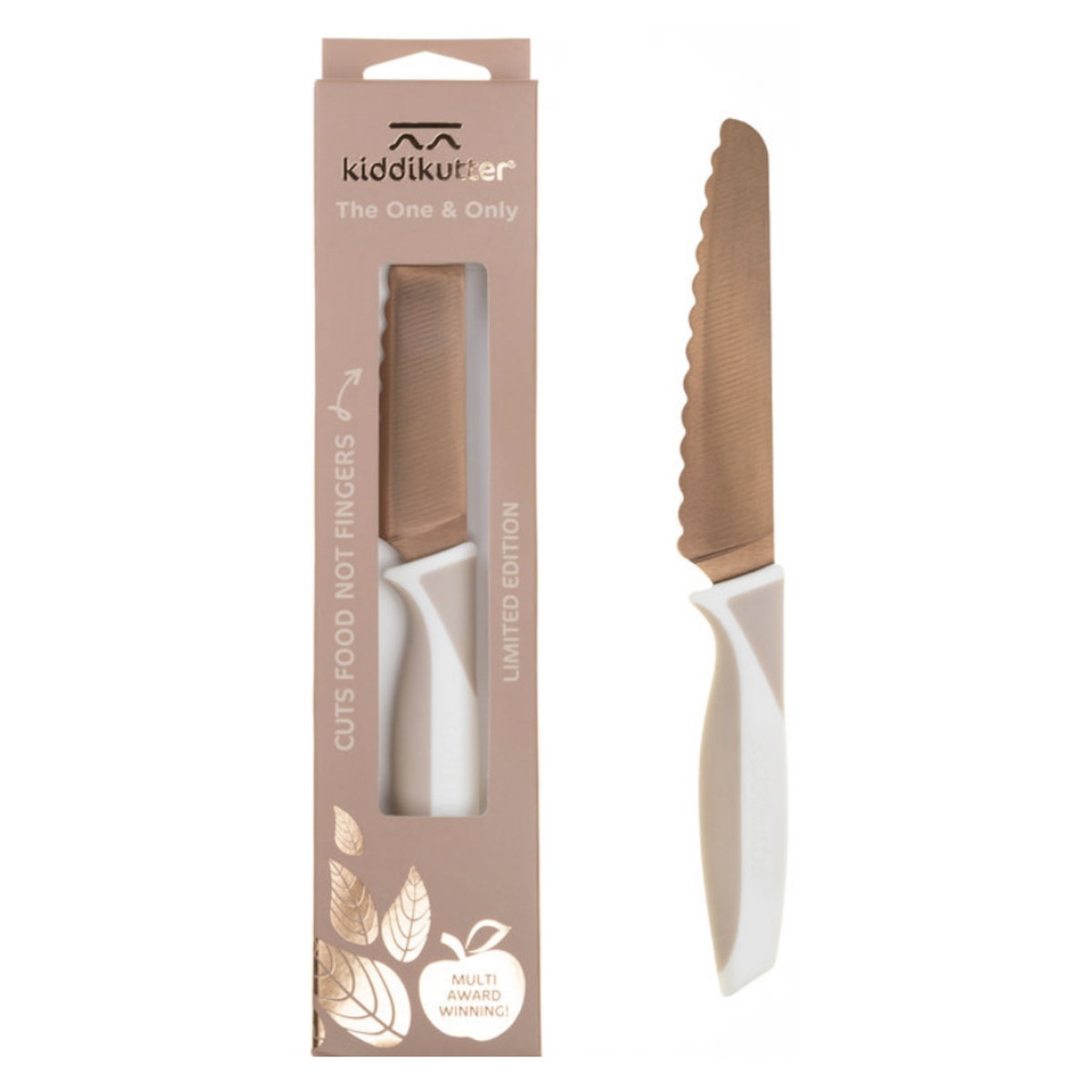 Justup Set di coltelli da cucina, 6 pezzi, Set di coltelli da cucina in acciaio inossidabile, Bianco, Rosa, Antiaderenti, con supporto acrilico