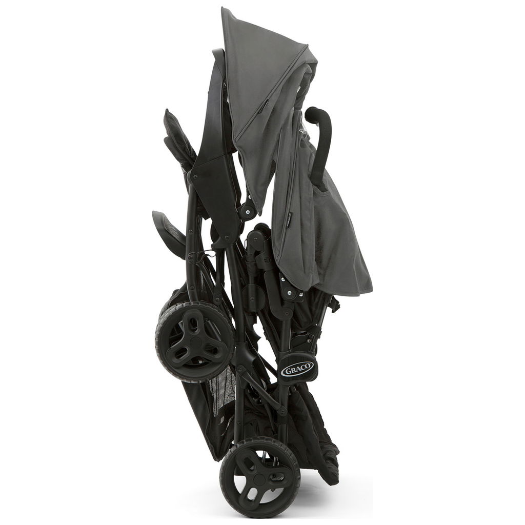 Double Buggy Graco Stadium Graco Stadium Duo Tandem Stroller-Black
