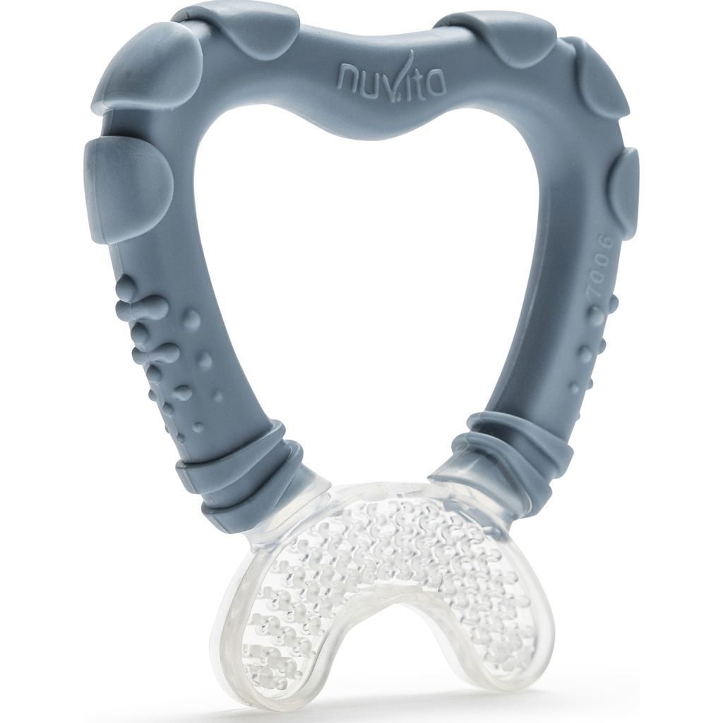 Product Image for nuvita Beissring und Zahnfleischreiniger blau