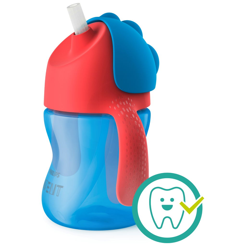 Philips Avent Strohhalmbecher mit Griffe im 4mybaby.ch Online-Shop für Babyartikel