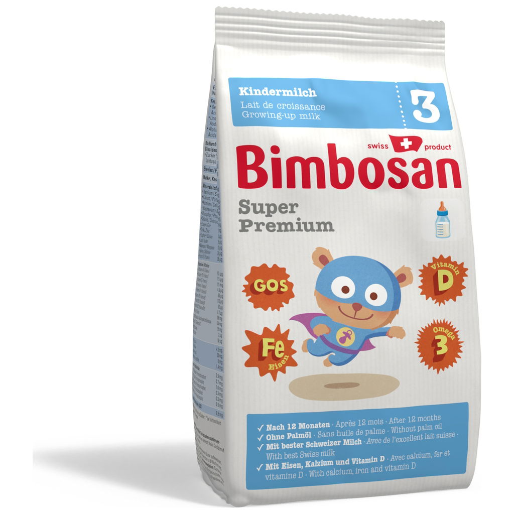 Product Image for Bimbosan Super Premium 3 Baby Milk Package size Refill bag