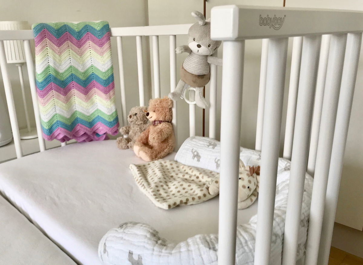 Paracolpi Per Lettino 70x140cm - In Rete Traspirante, Bianco, Antisoffoco - Foto 2