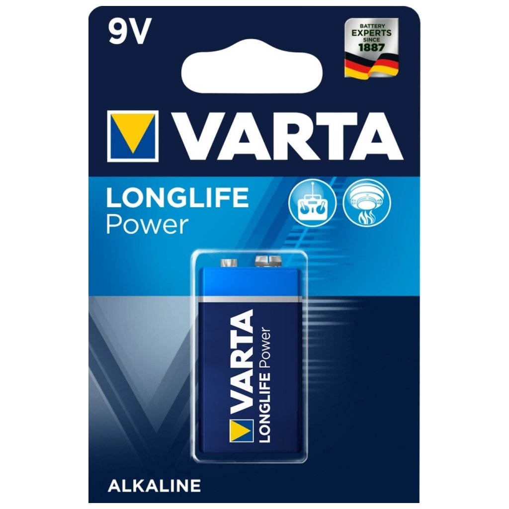 VARTA Batterie Bloc 9V