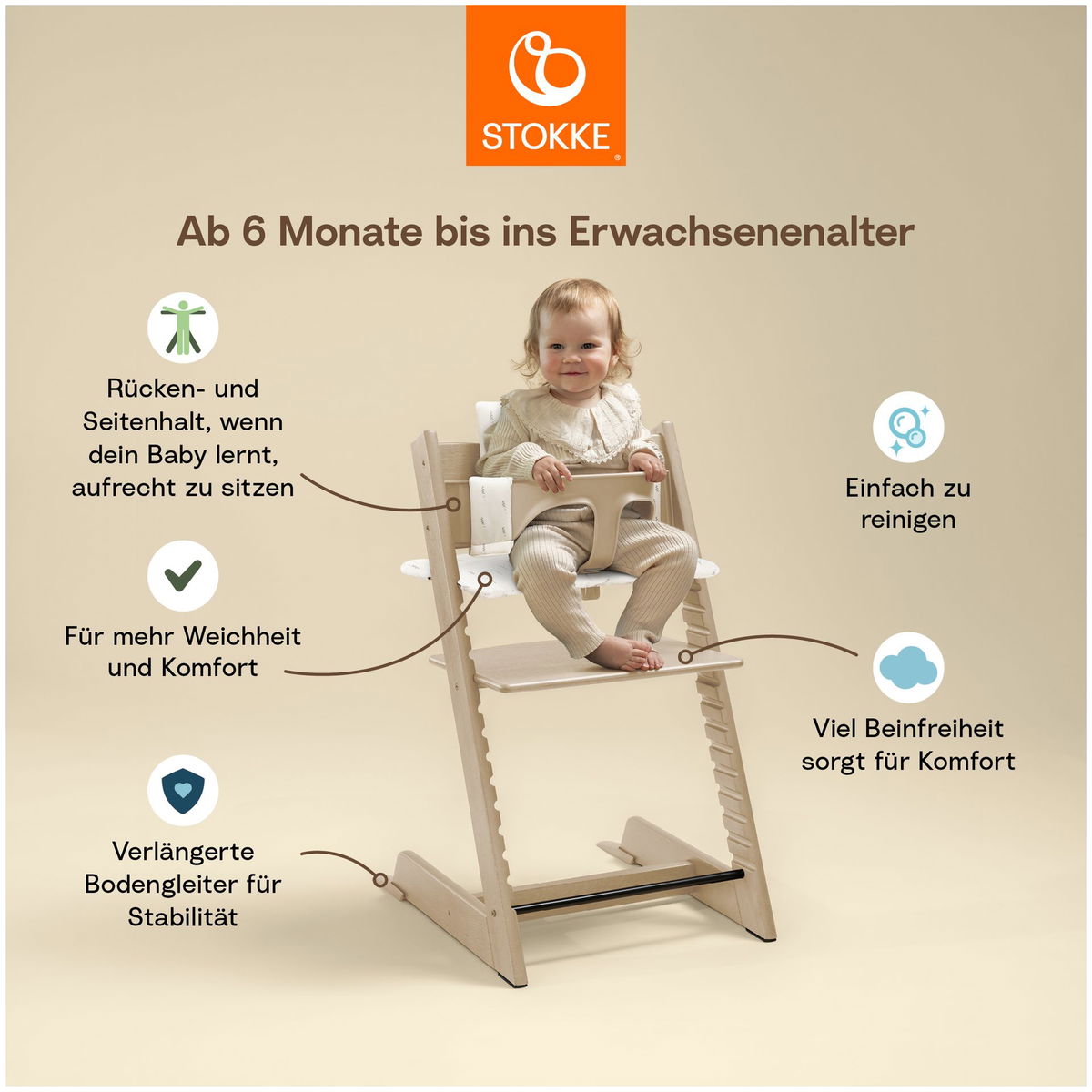 Seggiolone Tipo Stokke Seggiolone Stokke Tripp Trapp Sedia Tipo