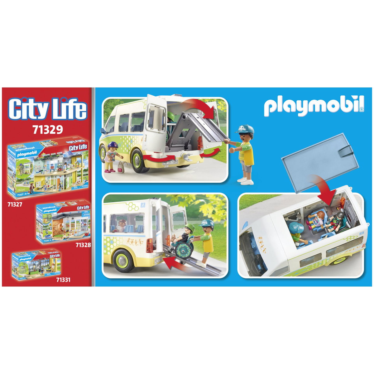 PLAYMOBIL School Bus 71329 - Buy at 4mybaby Now