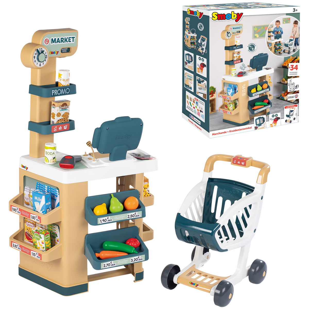 Smoby Negozio di giocattoli Grande selezione di cucine