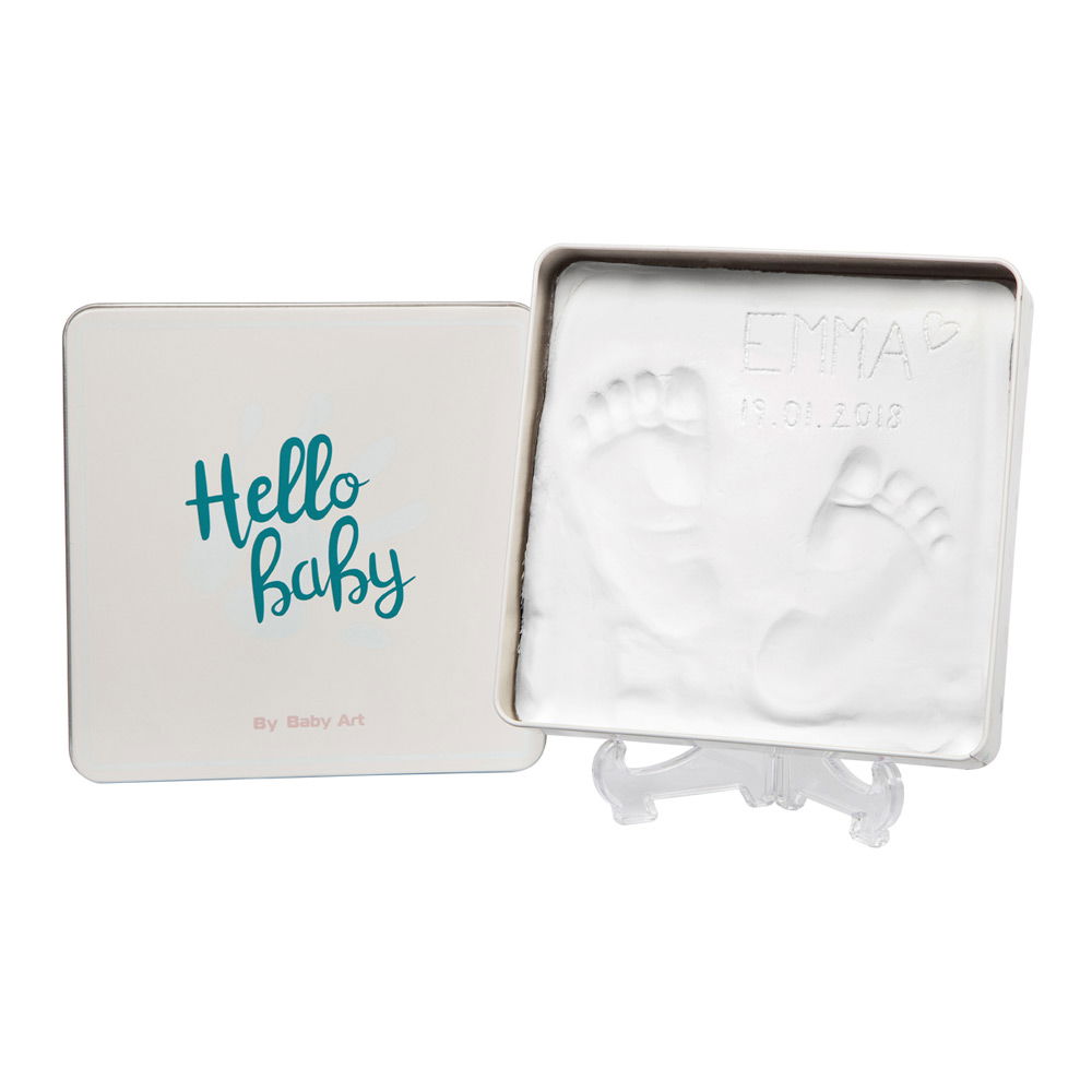 Set d'empreintes Baby Art Magic Box carré