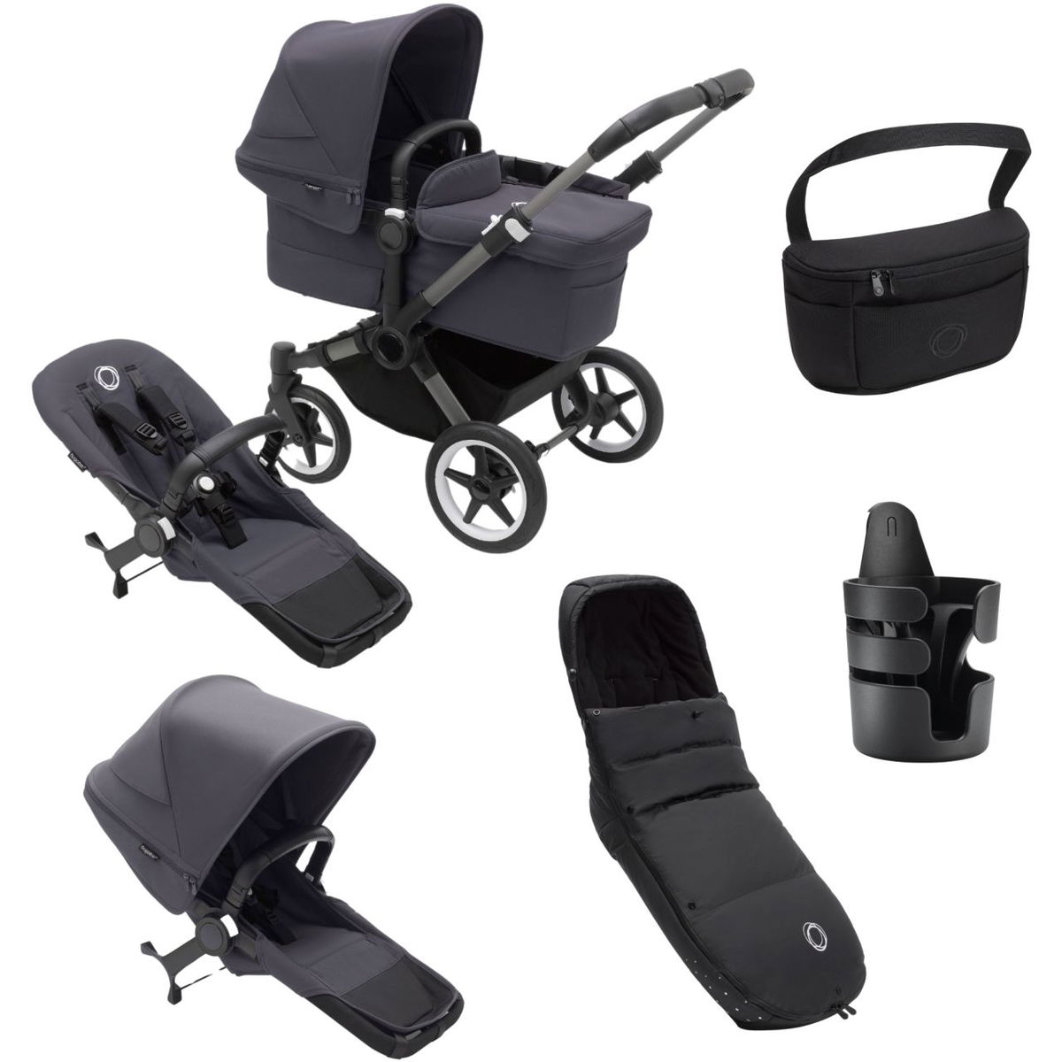 Bugaboo Donkey 5 Duo Essential Bundle for families on the go 4mybaby